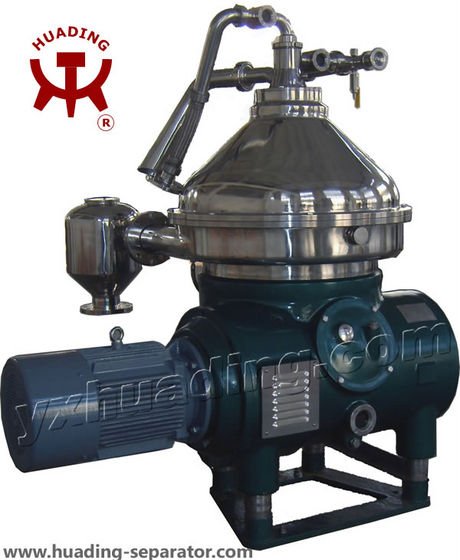 Disc oil separator for oil and fat refining