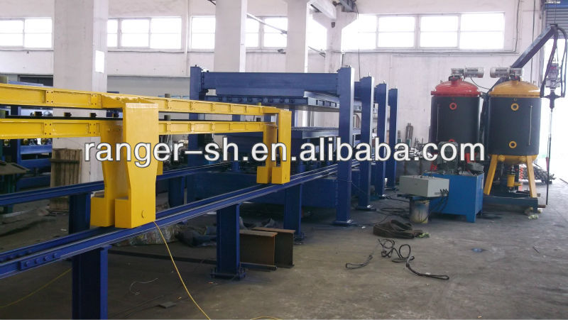 discontinuous PU production line