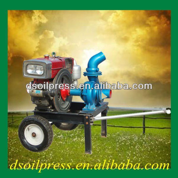 distant water flowing portable 4-8inch, 4.5HP diesel water pump