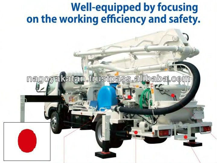 Distributors Wanted Concrete machinery pump made in Japan