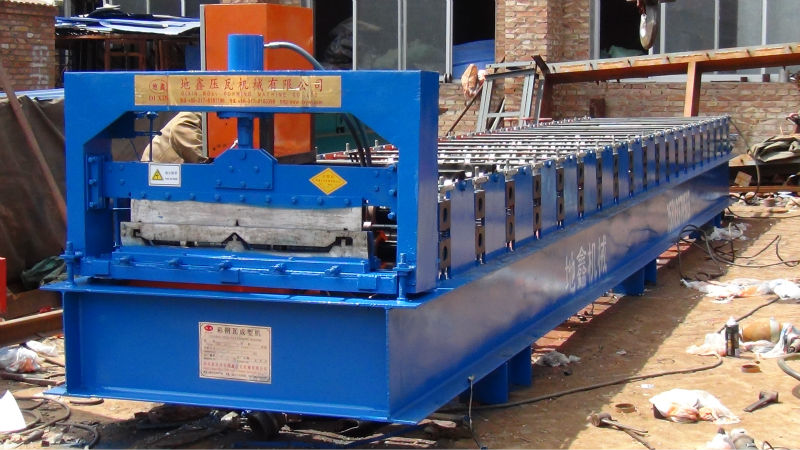 DIXIN 760/820joint-hidden roof panel roll forming machine