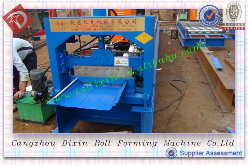 DIXIN joint-hidden roof panel roll forming machine