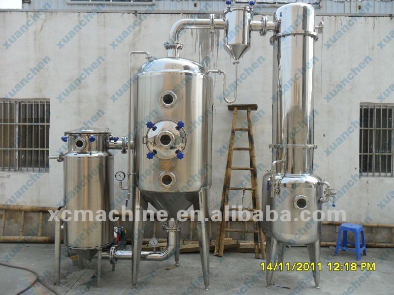 DJN Series of Single Effect External Cycling Vacuum Concentrator