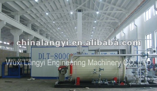 DLT8000 drummed bitumen asphalt oil furnace