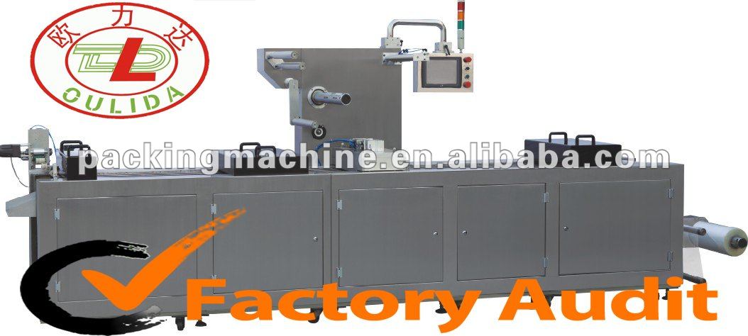 DLZ-420 Automatic Vacuum Stretch Wrapper Machine