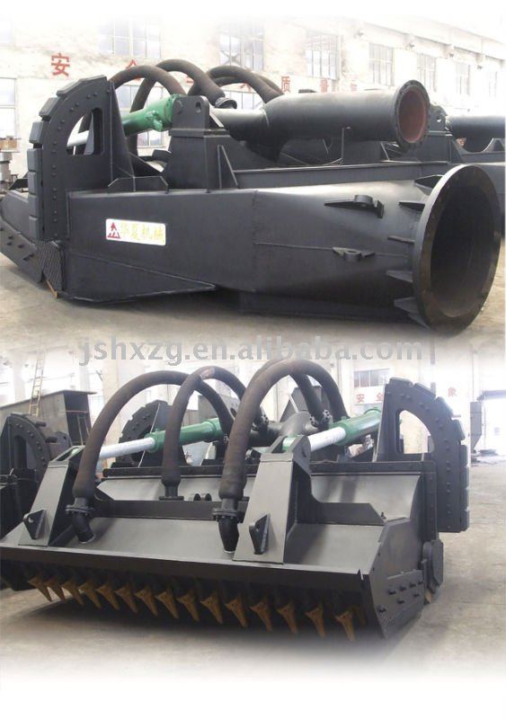 DN1000 active drag head for dredger