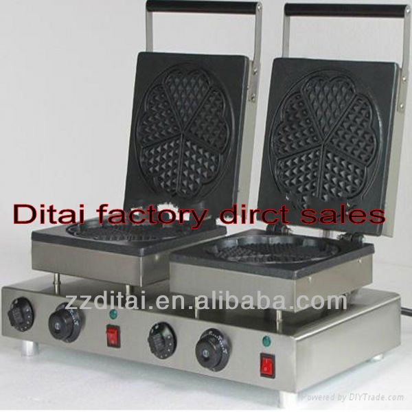 Doble heart waffle maker(factory)