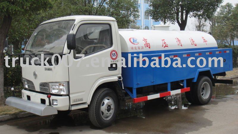 dong feng high pressure jetting truck