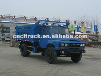 Dongfeng 140 used garbage trucks