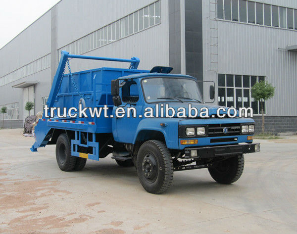 Dongfeng 140hp Swing-arm Garbage Truck