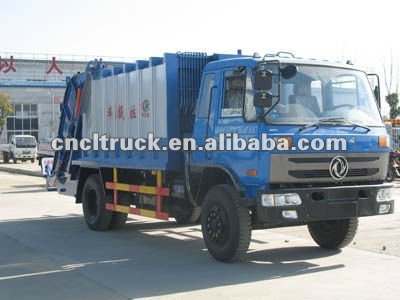 Dongfeng 153 compressible rubbish truck