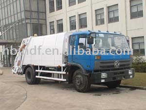 DONGFENG 153 compression garbage truck 0086-13377819558