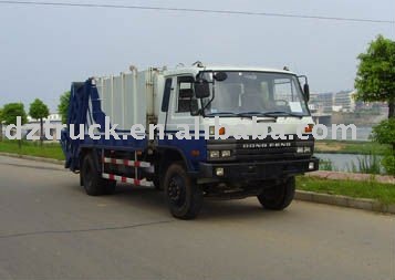 Dongfeng 4*2 garbage compactor truck