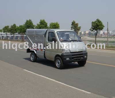 Dongfeng 4*2 rear loader garbage truck