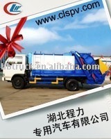 DongFeng 4-5cbm garbage compactor truck; garbage truck