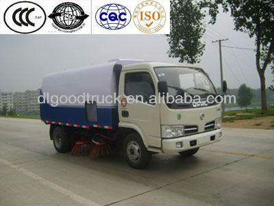 Dongfeng 4x2 mini FURUIKA road sweeper truck