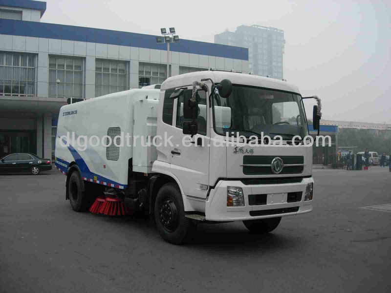 Dongfeng 4x2 road clean truck