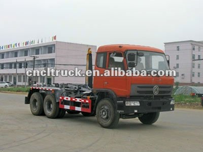 Dongfeng 6*4 container garbage truck