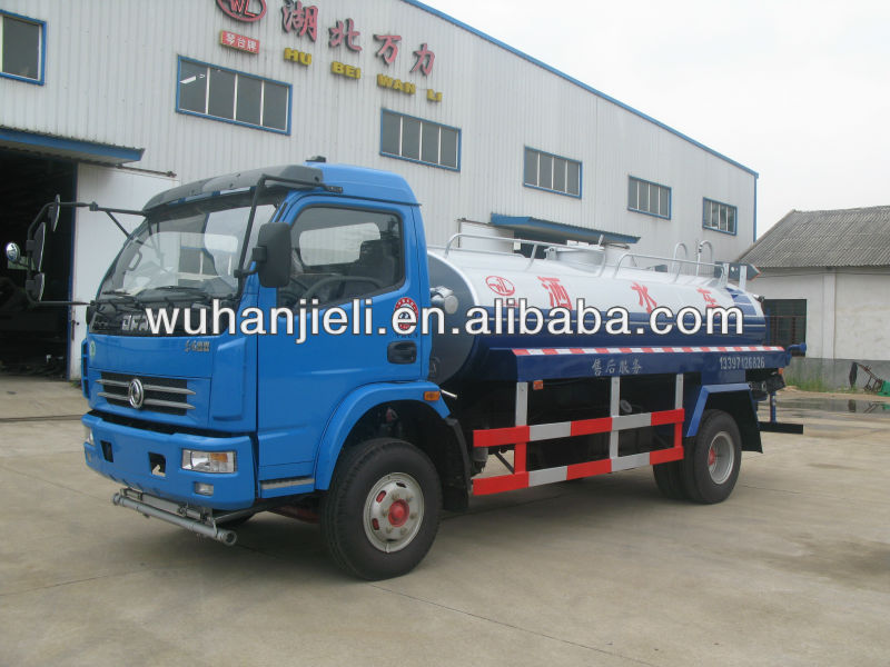 dongfeng chassis cummins engine cheap water tank truck