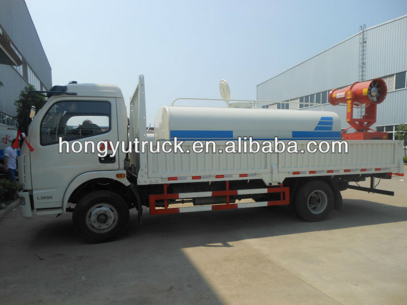 dongfeng DFAC water truck 4*2 4ton Green spray vehicles hot sale