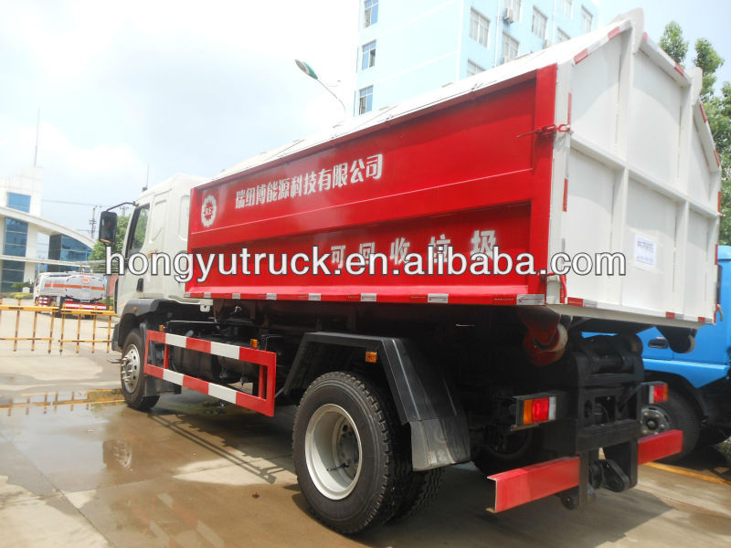 dongfeng different kinds of compactor and seale off garbage truck factory direct selling