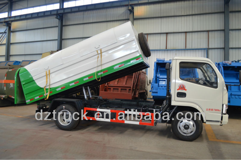 Dongfeng furuika 4*2 dump garbage truck