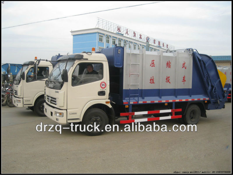 dongfeng garbage compactor truck