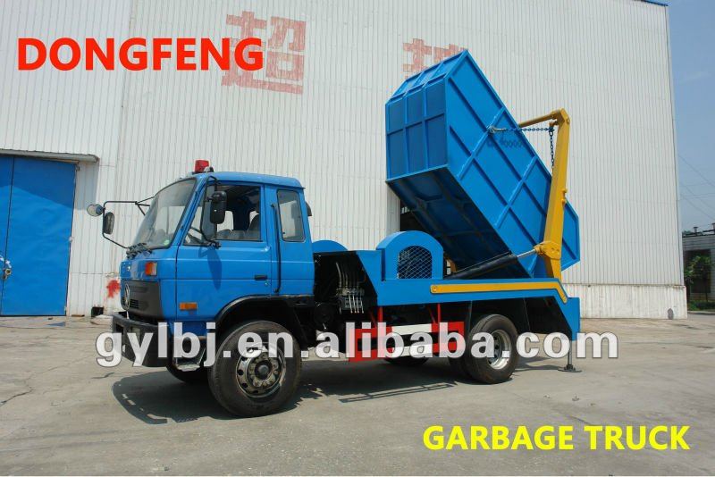 Dongfeng Hydraulic Swing Arm Garbage Truck