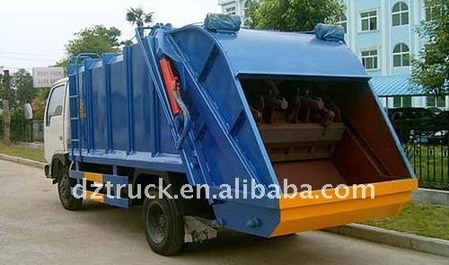 Dongfeng Jinba hydraulic compator garbage truck on sale