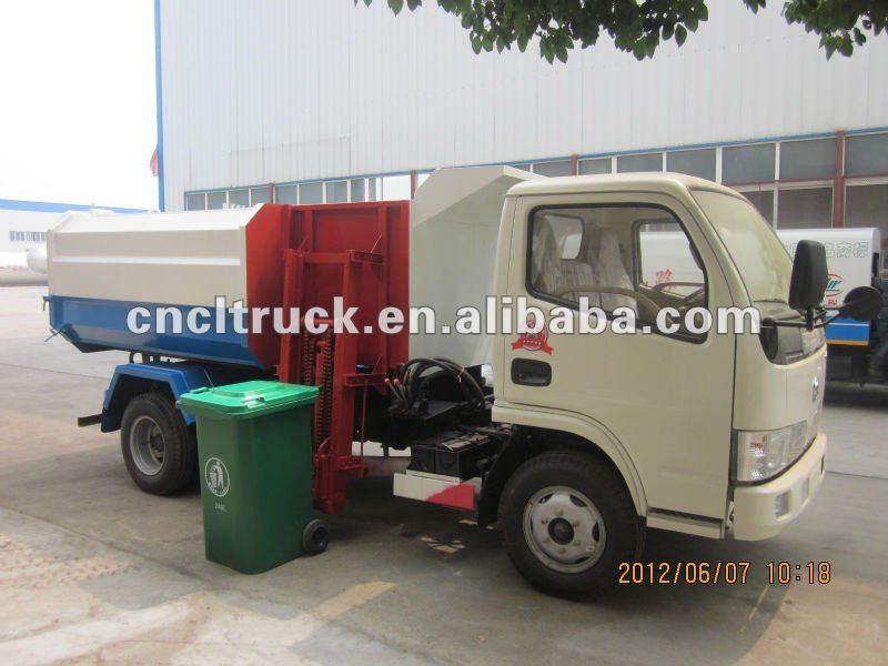 Dongfeng mini Hydraulic Lifter Garbage