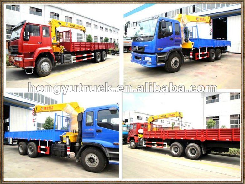 Dongfeng Truck Crane Size 270hp