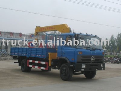 Dongfeng truck-mounted crane truck