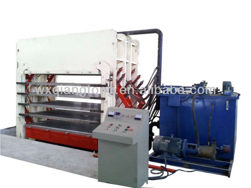 Door skin press/ Laminating hot press/ Door skin press machine/ Multi layers door skin hot press