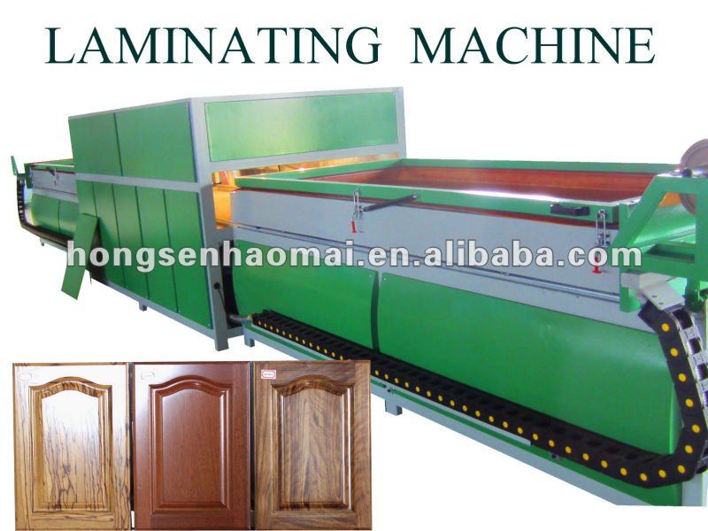 Door vacuum Membrane press machine for furniture manufacturing machine