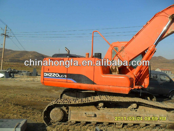 doosan dh220lc-7 excavator for sale