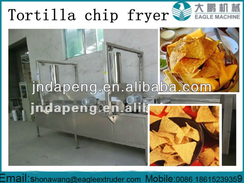 Doritos snack chip frying machine /fryer machine/fryer