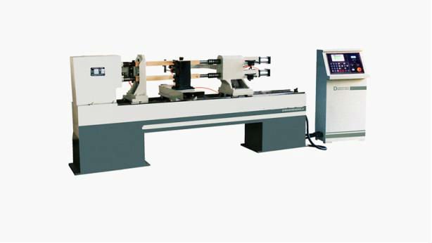 Double axis CNC woodworking turning lathe ZCK100S2