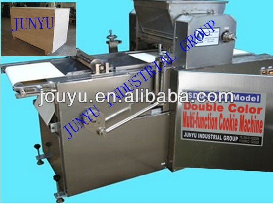 double color cookies making machine