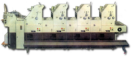 DOUBLE COLOUR OFFSET PRINTING MACHINE