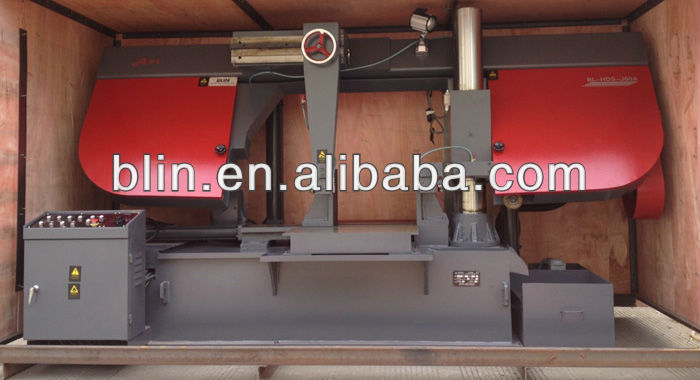 Double Column Metal Band Sawing machine(metal sawing machine)(BL-HDS-J50A)(High quality, one year guarantee)