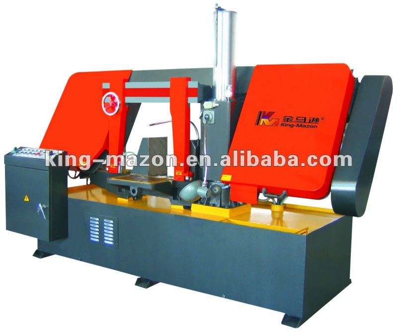 Double-Column Metallic Band Saw Machine