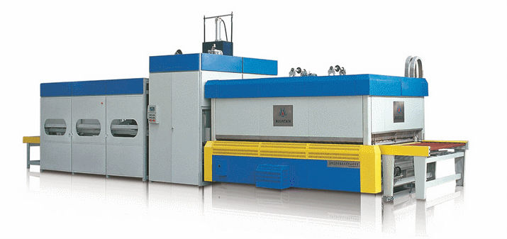 Double-curvature Toughened glass machine