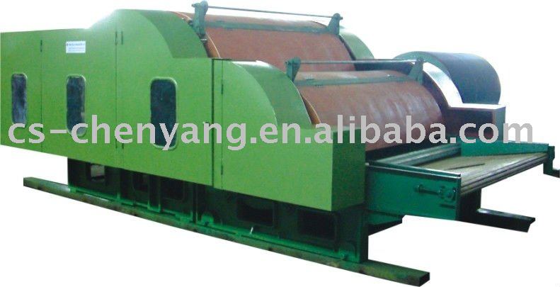 Double cylinder double doffer carding machine