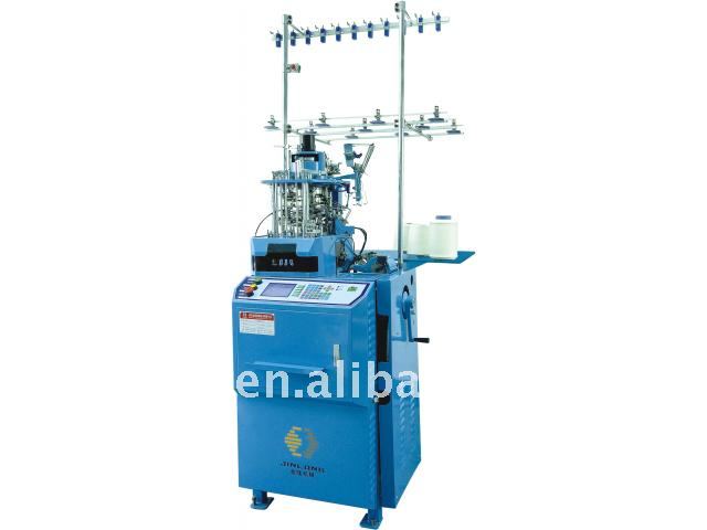 double cylinder jacquard sock knitting machine