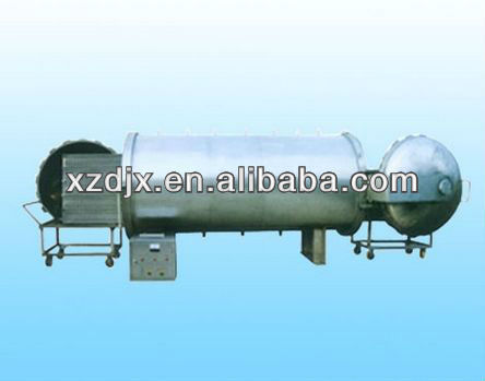 double door carbon steel autoclave