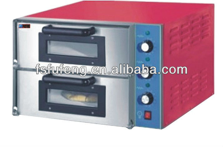 Double Door Double Layer Electric Pizza Oven for Sale FEP-2A