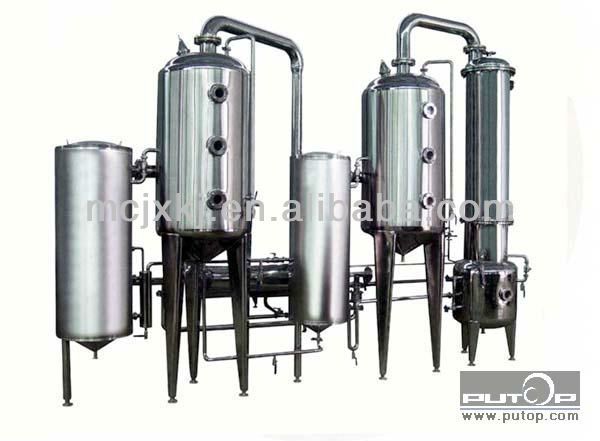 Double Effect Forced Circulation Evaporator