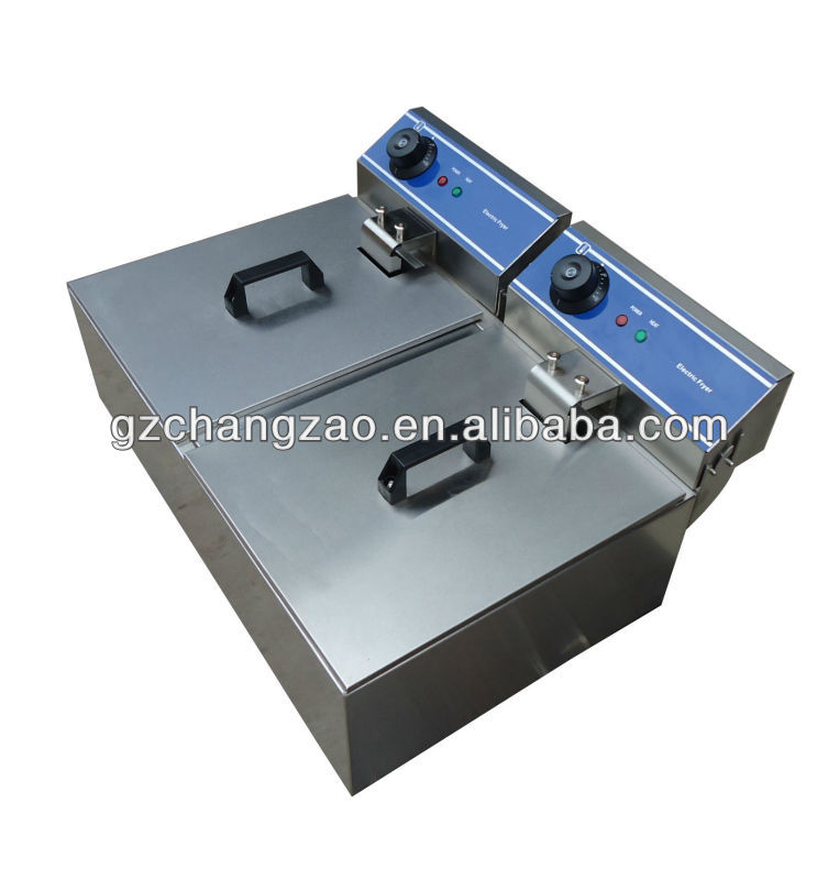 Double Electric French Fryer Machine (DZL-20B)