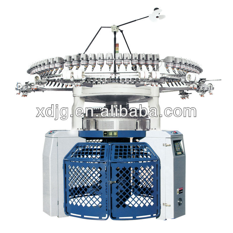 Double Electronic Jacquard Circular Knitting Machine