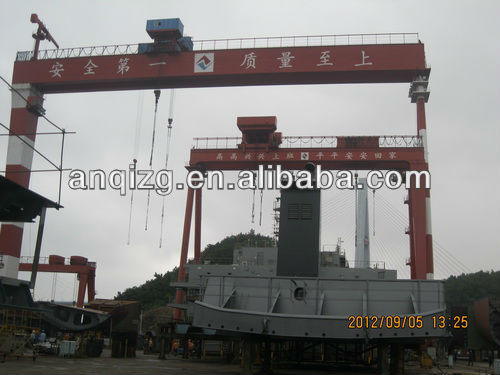 double girder construction crane